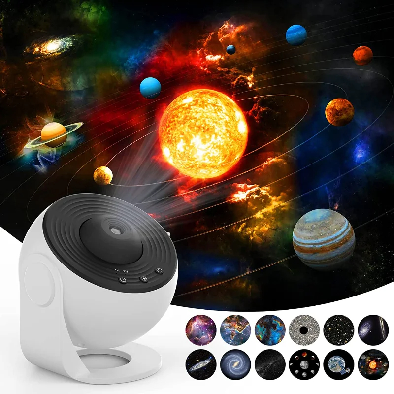 Galaxy Dream Light - Projetor de céu estrelado mágico com rotação 360°