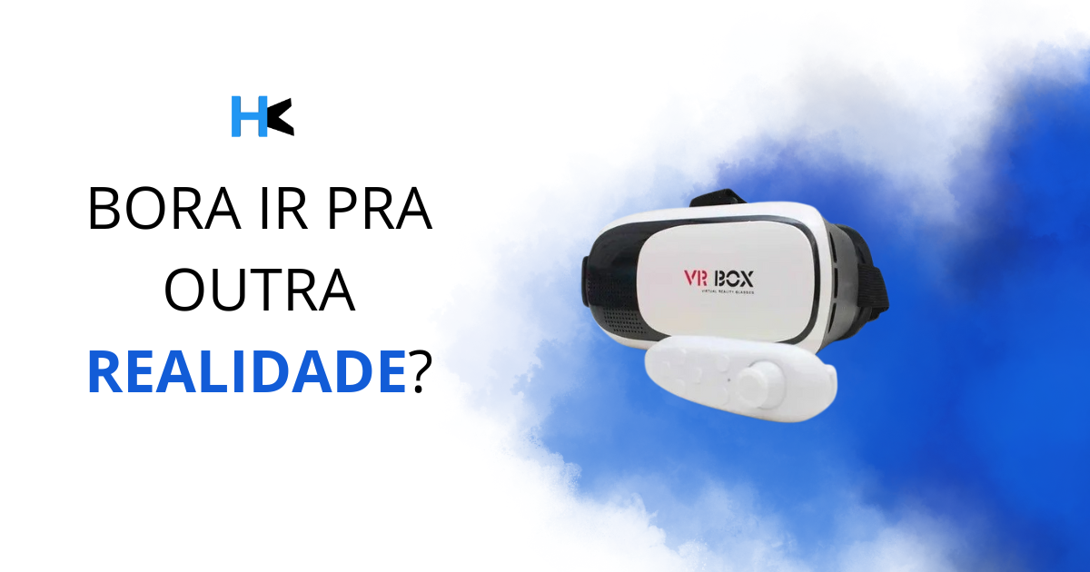 Imagem de um fone de Um Oculos de Realidade Virtual